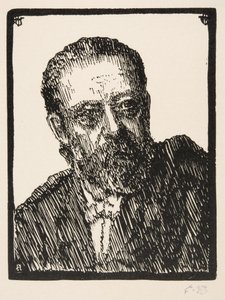 Portret van Bedrich Smetana 1824-1884 door Frantisek Bilek