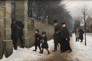 Een begrafenis