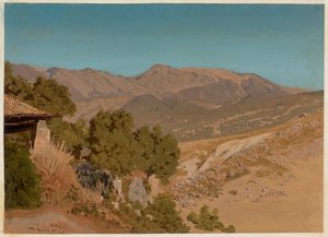 Zuid-Italiaans berglandschap