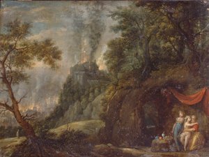 Lot en zijn dochters, 1720s