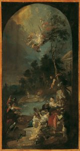 Het martelaarschap van de heilige Quirinus door Franz Anton Maulbertsch