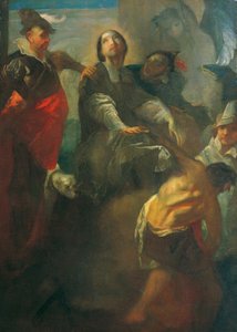 De gevangenneming van de heilige Johannes van Nepomuk door Franz Anton Maulbertsch