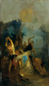 De steniging van de heilige Stephanus door Franz Anton Maulbertsch