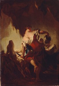 Judith met het hoofd van Holofernes door Franz Anton Maulbertsch