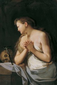De boetvaardige heilige Maria Magdalena door Franz Carl Remp