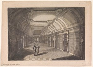 Bibliotheek van de abdij van Sainte-Geneviève te Parijs