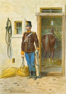 Soldaat door Franz Gerasch