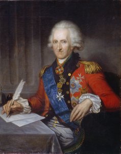 Portret van de staatsman en hervormer, graaf Jacob Sievers (1731-1808)