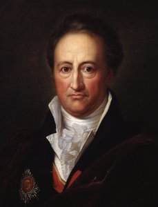 Portret van de schrijver Johann Wolfgang von Goethe (1749-1832) (detail)