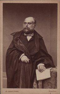 Portret van pianist en componist Adolph von Henselt 1814-1889, ca. 1860 door Franz Hanfstaengl