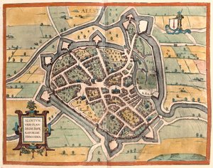 Aalst, België (gravure)