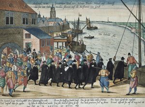 Verdrijving van de Jezuïeten door Franz Hogenberg