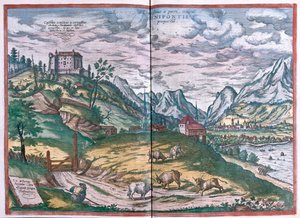 Innsbruck, Oostenrijk door Franz Hogenberg