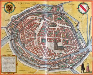 Plan van Straatsburg (Argentoratum), Frankrijk