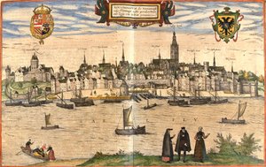 Gezicht op Nijmegen (Noviomagium), Nederland