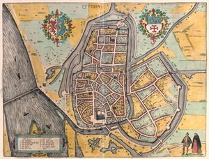 Zutphen, Nederland (gravure)
