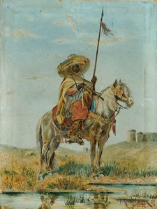 Mexicaan te paard