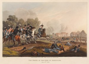 De dood van de Hertog van Brunswick, 15 juni 1815