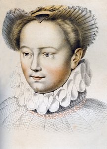 Marguerite de Valois 1553-1615, koningin-gemalin van Hendrik IV van Frankrijk, 16e eeuw 1849