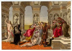De laster van Apelles, 1494-1495 door Franz Kellerhoven