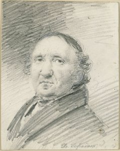 Johann Gottfried Schadow door Franz Krüger