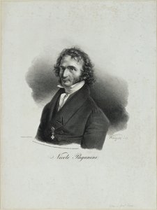 Niccolò Paganini door Franz Krüger