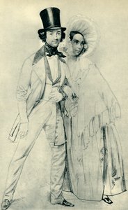 Paul en Amalie Taglioni, 1839, 1943