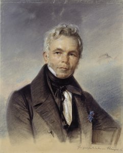 Portret van Karl Friedrich Schinkel