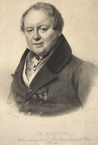 Portret van de keizerlijke persoonlijke arts Nicholas Martin Arendt 1785-1859, 1836