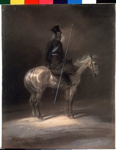 Kozak te paard