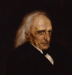 Portret van Theodor Mommsen 1817-1903 (detail), 1897