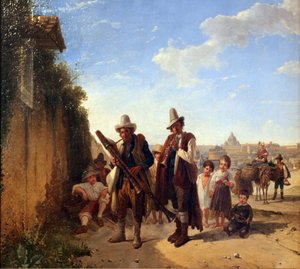 Duits: Roman Pifferari Roman Pifferari door Franz Ludwig Catel