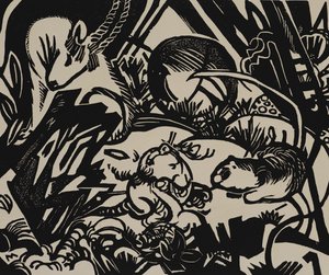 Dierenlegende door Franz Marc