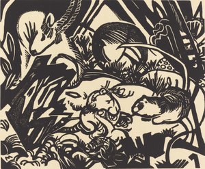 Dierenlegende door Franz Marc