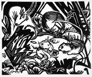 Dierenlegende door Franz Marc