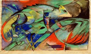 Kameleon door Franz Marc