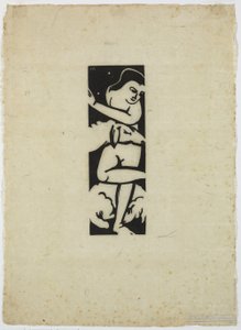 De herderin door Franz Marc