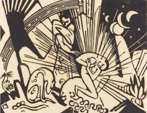 Verzoening door Franz Marc