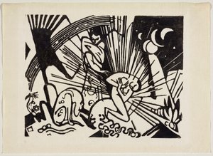 Verzoening door Franz Marc