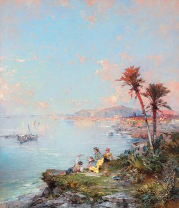Een uitzicht op Monaco