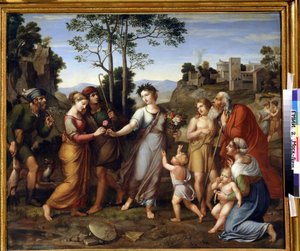 Het meisje uit het buitenland door Franz Riepenhausen