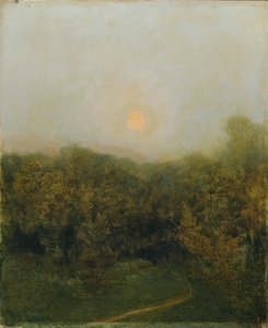 Maanopkomst door Franz Rumpler