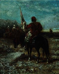 Een Arabische ruiter