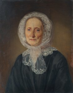 De moeder van de kunstenaar door Franz Schrotzberg