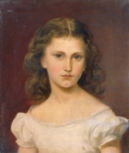 Sidonie Schrotzberg, de dochter van de kunstenaar door Franz Schrotzberg