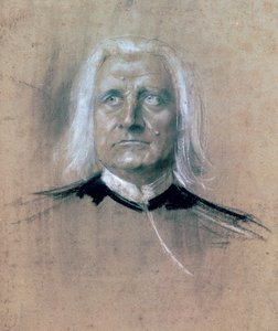 Portret van Franz Liszt