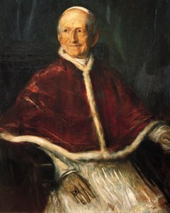 Portret van paus Leo XIII