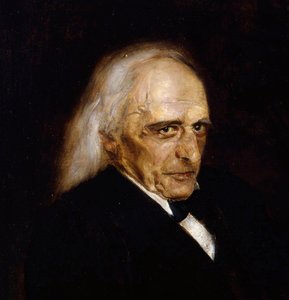 Portret van Theodor Mommsen (detail)