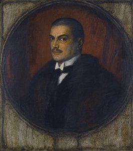 Zelfportret, 1915 door Franz Stuck Ritter von