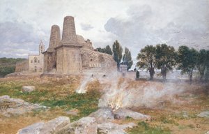 Ruïnes van een Tempel, Zuid-Amerika